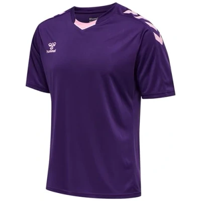 Afbeelding van Hummel Hmlcore XK POLY S/S Tshirt print, Heren, Maat: 3XL, Acai