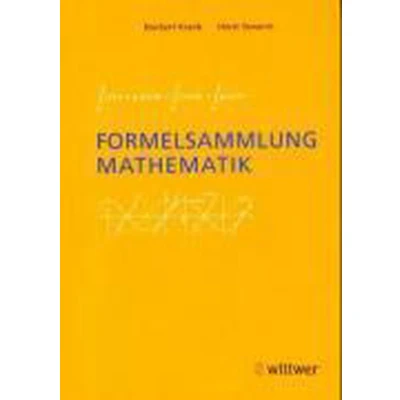Afbeelding van Formelsammlung Mathematik