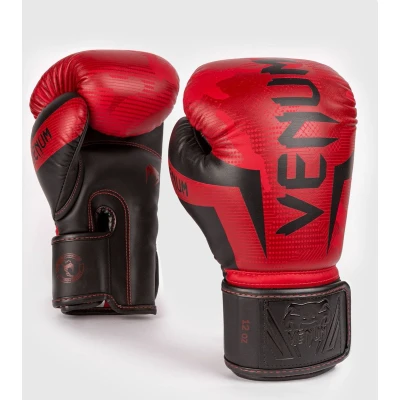 Afbeelding van Venum, Elite bokshandschoenen, uniseks, volwassenen, 40 ml, rood camouflage