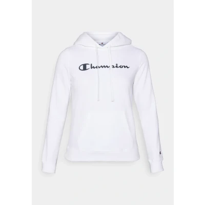 Afbeelding van Champion Basics Hoodie Large LOGO Hoodie, Dames, Maat: XS, White