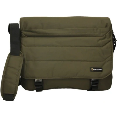 Afbeelding van National Geographic Laptoptas, Heren, Maat: One Size, Khaki