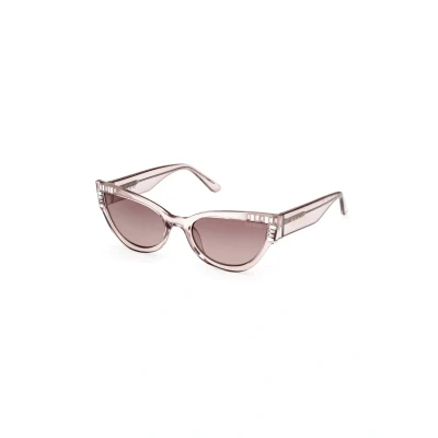 Afbeelding van Guess DA SOLE IN Iniettato Zonnebril, Dames, Maat: One Size, Beige marrone sfumato