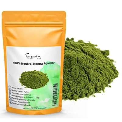 Afbeelding van henna, 1 kg, neutraal, fijn poeder, kleurloos, haarverzorging, 100% natuurlijk, zuiver en zonder additieven