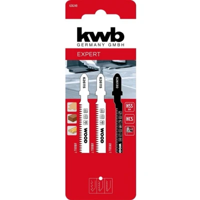 Afbeelding van Dec.zaagbl.star laminat 3 delig Kwb