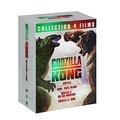 Afbeelding van Godzilla/kong Collection 4 Films: Godzilla + Godzilla: Roi Des Monstres Kong: Skull Island Vs Kong