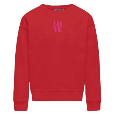 Afbeelding van KIDS ONLY Sweater Ditte Rood 152