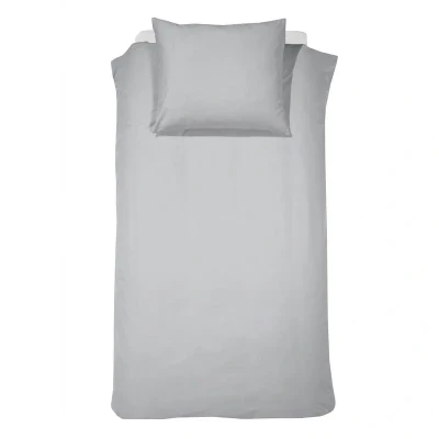 Afbeelding van Dekbedovertrek met rits Weekend Light Grey