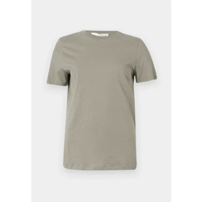 Afbeelding van Selected Femme Slfmyessential O NECK TEE Tshirt basic, Dames, Maat: 36, Vetiver