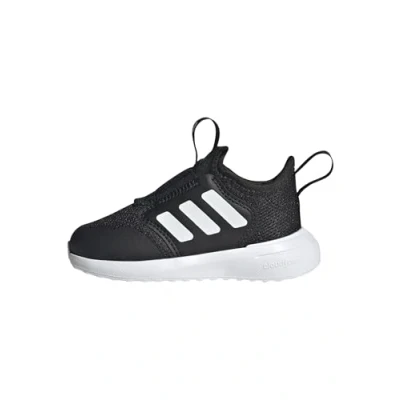 Afbeelding van adidas Performance Tensaur Comfort AC I Unisex Hardloopschoenen voor op de weg kinderen, Maat: 23, Core black/footwear white/core black