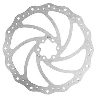 Afbeelding van M Wave Remschijf 160 mm 6 gaats RVS zilver