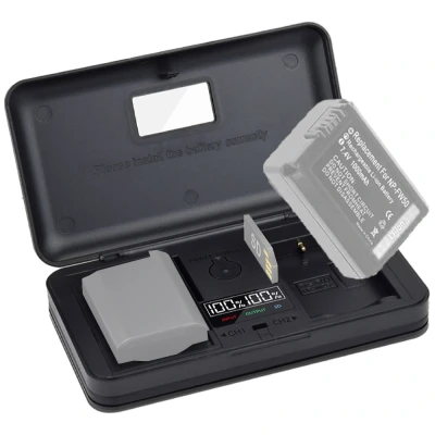 Afbeelding van Mcoplus Duocharger USB NP FW50 SD