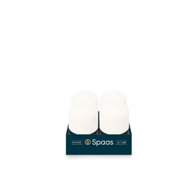 Afbeelding van Spaas 0042001.001 Cilinderkaars 50/80 mm, ± 18 uur, geurloos wit,D 50 mm x H 80