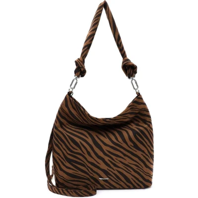Afbeelding van Tamaris Schoudertas Julie Shoulderbag Taupe / Black Veelkleurig
