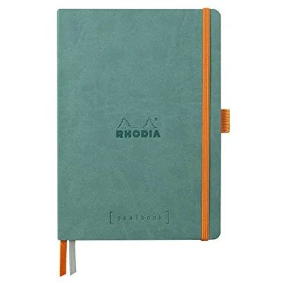 Afbeelding van Rhodia Goalbook Dotted A5 Softcover Eau