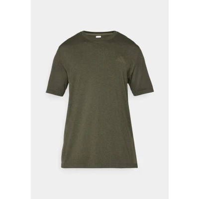 Afbeelding van adidas Performance Train Essentials Structure Sport Tshirt, Heren, Maat: XS, Olive strata/grey six