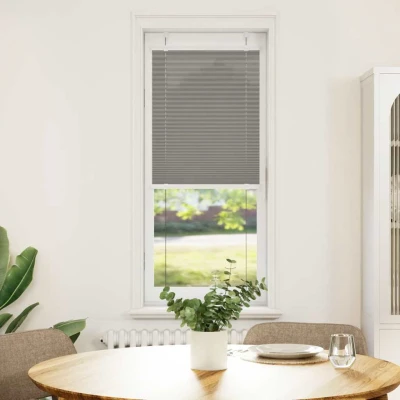 Afbeelding van vidaXL Plissé rolgordijn 40x150 cm stofbreedte 39,4 antraciet