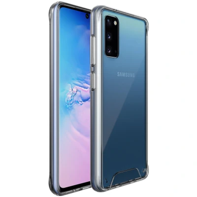 Afbeelding van Samsung Galaxy S20 Hoesje Kunststof Accezz Hardcase/Backcover Transparant Telefoonhoesje Shockproof/Valbescherming