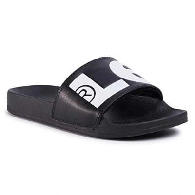 Afbeelding van Levi&#039;s JUNE Muiltjes, Dames, Maat: 38, Regular black Hoogwaardig imitatieleer