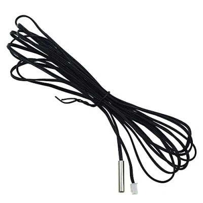 Afbeelding van RELAND SUN Temperatuursensor NTC 100K 1% B3950 Waterdichte sonde Thermistor Nauwkeurigheid Precisie Temperatuursonde (3 meter)