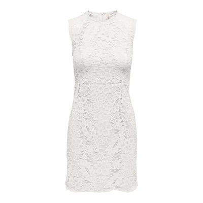 Afbeelding van Bestseller A/S ONLARZINA SL LACE Jurk WVN Jurk, cloud dancer, XS, XS