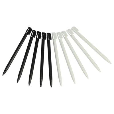 Afbeelding van vhbw 10 x styluspen compatibel met Nintendo DSi, DSi XL, 2DS, DS Lite gameconsole, 8,8 cm lang, zwart wit
