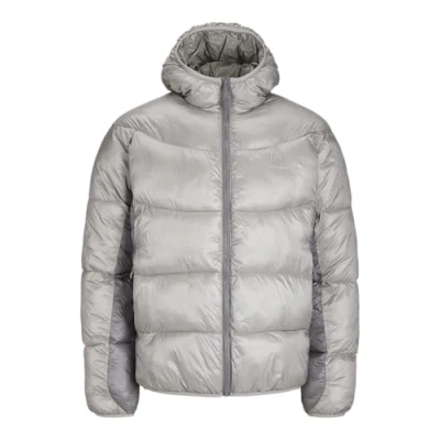 Afbeelding van Jack &amp; Jones Jcoalpha Light Puffer Jacket Winterjas, Heren, Maat: XS, Cloud dancer