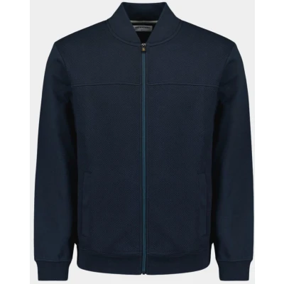 Afbeelding van NO Excess FULL Zipper Bomberjacks, Heren, Maat: XL, Deep blue