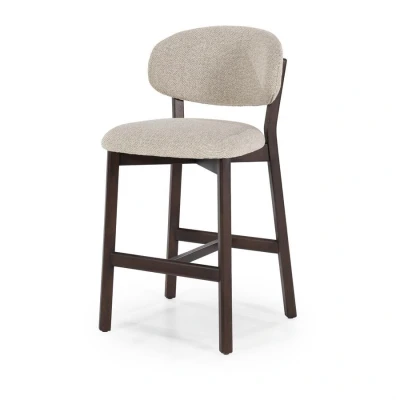 Afbeelding van Eleonora Barstoel Mikky Bruin Taupe Moon