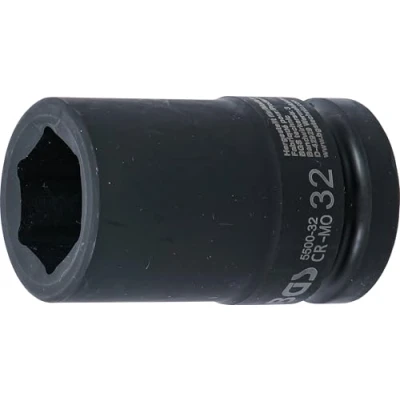 Afbeelding van BGS 5500 32 Kracht dopsleutel zeskant, diep 25 mm (1&quot;)