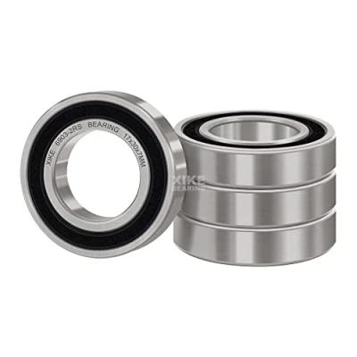 Afbeelding van XiKe 4 Stuks 6903 2RS Afgedicht Kogellager 17x30x7mm, Chroomstaal/Voorgesmeerd/Rubberen afdichtingen, 6903RS Groefkogellagers