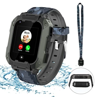 Afbeelding van LiveGo Smart Watch voor Kinderen, 4G Secure met Afneembare Behuizing GPS tracker SOS oproepcamera WiFi Kinderen Studenten van 4 12 jaar Verjaardagscadeaus Schooldag