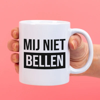 Afbeelding van Mok Mij Niet Bellen