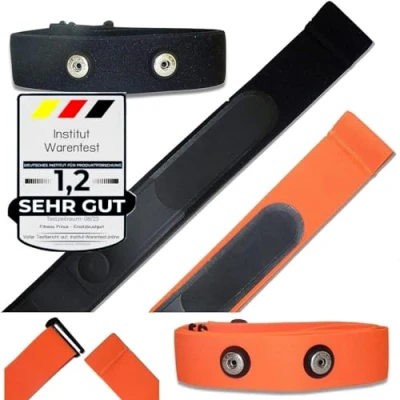 Afbeelding van Fitness Prince® Premium verstelbare, elastische reserveband voor ANT+ &amp; Bluetooth borstband, compatibel met Garmin, Wahoo, Polar H9, H10 enz
