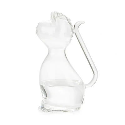 Afbeelding van Kan Transparant Glas Balvi Meow 24,5 X 16 6,5 Cm