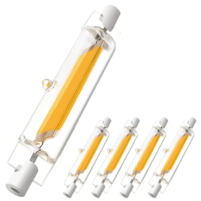 Afbeelding van CLAR R7S LED 78mm, 78mm Bulb, LE LED, Linear Lamp, Elongated 6W 4000ºK (Pack 5)