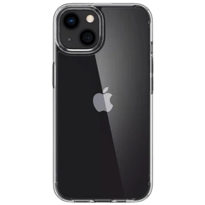Afbeelding van Apple iPhone 13 Mini Hoesje Kunststof Spigen Hardcase/Backcover Transparant Telefoonhoesje Shockproof/Valbescherming