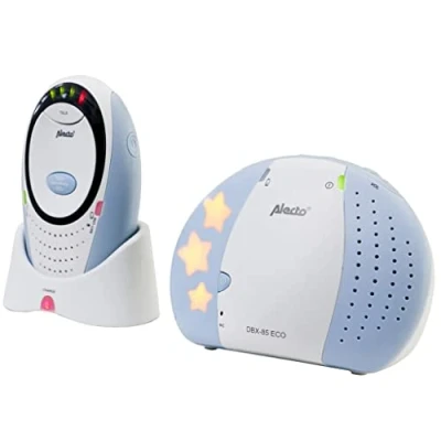 Afbeelding van Alecto DBX 85 Digitale babyfoon Eco DECT 100% storingsvrij Groot bereik tot 300 meter Terugspreekfunctie LED nachtlampje Blauw