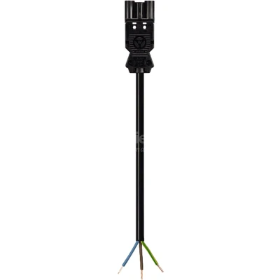 Afbeelding van Wieland Koppelsnoer GST18I3 Male Zwart 2 Meter