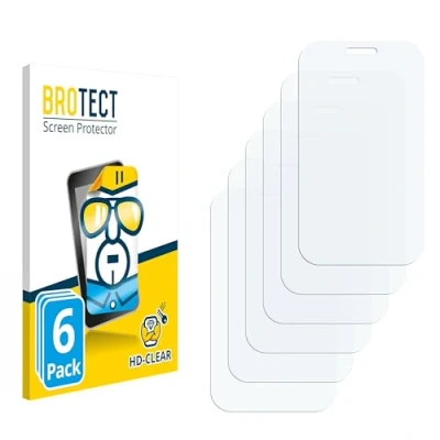 Afbeelding van BROTECT Screenprotector voor Doro 2880 Folie Beschermfolie transparant (6 Stuks)