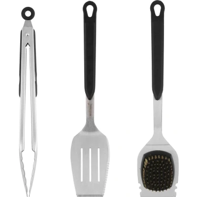 Afbeelding van Mustang Grillgereedschap set Pro 3 Delig Barbecue gereedschapset