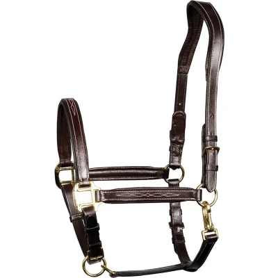 Afbeelding van Harry&#039;s Horse Halster Leder Supreme Bruin Full