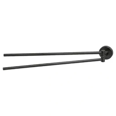 Afbeelding van Haceka kosmos dubbele handdoekhouder draaib grafiet 46cm 12 1208736