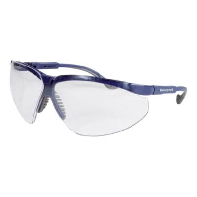 Afbeelding van Honeywell Veiligheidsbril EN 166 1FT beugel blauw, ringen helder polycarbonaat 1 stuk 1011027HS