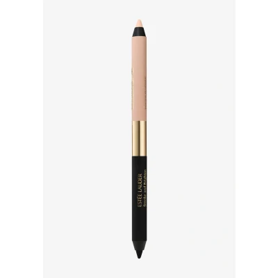 Afbeelding van ESTÉE Lauder Smoke AND Brighten Kajal Eyeliner DUO Wenkbrauwpotlood Noir cream, Dames, Maat: 0.5 g, cream