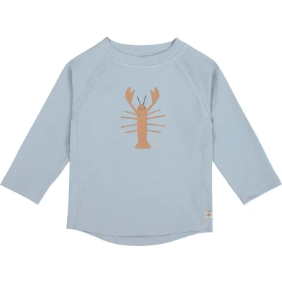 Afbeelding van Lässig Zwemshirt Rashguard Lange Mouw Splash &amp; Fun Crayfish light blue, 03 06 mnd. Maat 62/68