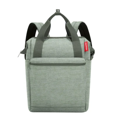 Afbeelding van Reisenthel Allrounder R Schouder/ Rugtas 12L Twist Sage Groen