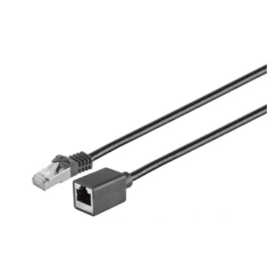 Afbeelding van Microconnect STP602SEXT netwerkkabel Zwart 2 m Cat6 F/UTP (FTP)