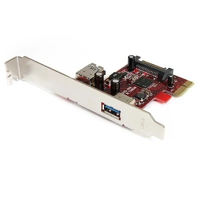 Afbeelding van StarTech.com 2 port PCI Express SuperSpeed USB 3.0 Card interfacekaart/ adapter 3.2 Gen 1 (3.1 1)