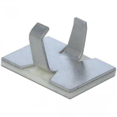 Afbeelding van Delock kabelklem zelfklevend aluminium 10 stuks
