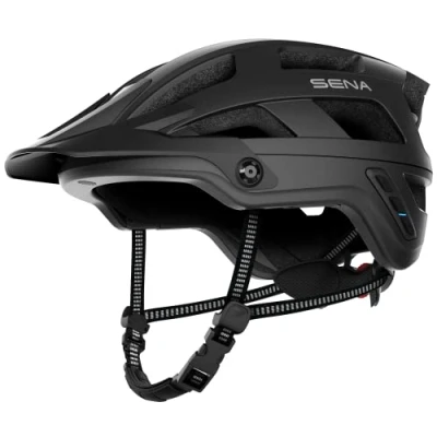 Afbeelding van Sena M1 EVO Smart MTB helm mat zwart maat L